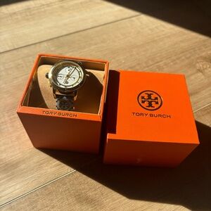 Tory Burch Chronographic Gold Watch